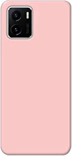 Khaalis Solid Color Pink matte finish shell case back cover for Vivo Y15s - K208225