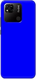 Khaalis Solid Color Blue matte finish shell case back cover for Xiaomi Redmi 9c - K208245