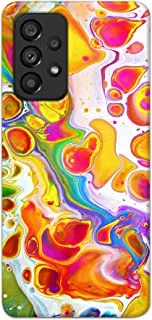 Khaalis Marble Print Multicolor matte finish designer shell case back cover for Samsung Galaxy A53 5G - K208222
