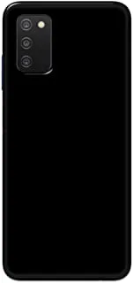 Khaalis Solid Color Black matte finish shell case back cover for Samsung A03s - K208224
