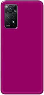 Khaalis Solid Color Purple matte finish shell case back cover for Xiaomi Redmi Note 11 Pro Plus - K208234