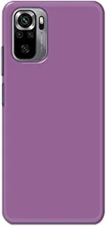 Khaalis Solid Color Purple matte finish shell case back cover for Xiaomi Redmi Note 10s - K208233