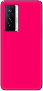 Khaalis Solid Color Pink matte finish shell case back cover for Vivo X70 - K208231