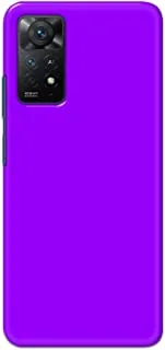 Khaalis Solid Color Purple matte finish shell case back cover for Xiaomi Mi Redmi Note 11 Pro 5G - K208241