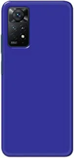 Khaalis Solid Color Blue matte finish shell case back cover for Xiaomi Mi Redmi Note 11 Pro 5G - K208246