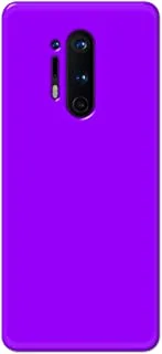 Khaalis Solid Color Purple matte finish shell case back cover for OnePlus 8 Pro - K208241