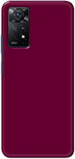 Khaalis Solid Color Purple matte finish shell case back cover for Xiaomi Mi Redmi Note 11 Pro 5G - K208235