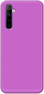 Khaalis Solid Color Purple matte finish shell case back cover for Realme 6 - K208239