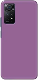 Khaalis Solid Color Purple matte finish shell case back cover for Xiaomi Mi Redmi Note 11 Pro 5G - K208233