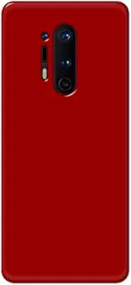 جراب خلفي بلون أحمر غير لامع من خاليس لهاتف OnePlus 8 Pro - K208228