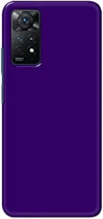 Khaalis Solid Color Purple matte finish shell case back cover for Xiaomi Mi Redmi Note 11 Pro 5G - K208242