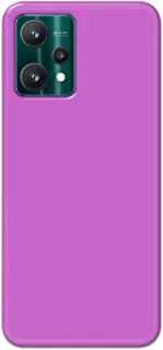 Khaalis Solid Color Purple matte finish shell case back cover for Realme 9 Pro - K208239