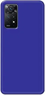 Khaalis Solid Color Blue matte finish shell case back cover for Xiaomi Redmi Note 11 Pro Plus - K208246