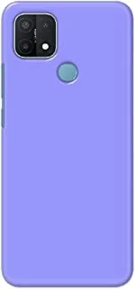 Khaalis Solid Color Blue matte finish shell case back cover for Oppo A15 - K208243