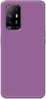 Khaalis Solid Color Purple matte finish shell case back cover for Oppo A93 - K208233