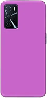 Khaalis Solid Color Purple matte finish shell case back cover for Oppo A16 - K208239