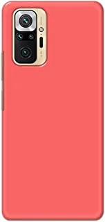 Khaalis Solid Color Pink matte finish shell case back cover for Xiaomi Redmi Note 10 Pro - K208226