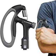 Hand Grip Strengthener With Adjustable Resistance And Counter, For Strength Trainer, Muscle Building And Rehabilitation, Wrist And Forearm Exerciser, Perfect For Home And Gym Fitness Workouts