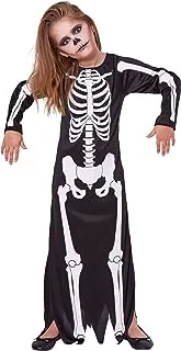Mad Costumes Skeleton Dress Halloween Costumes for Kids, Small