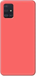 Khaalis Solid Color Pink matte finish shell case back cover for Samsung Galaxy M31s - K208226