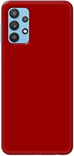 Khaalis Solid Color Red matte finish shell case back cover for Samsung Galaxy M32 5G - K208228