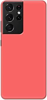 Khaalis Solid Color Pink matte finish shell case back cover for Samsung Galaxy S21 Ultra - K208226