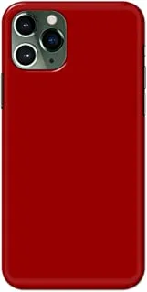 جراب خلفي متين بلون أحمر خالص من خاليس لهاتف Apple iPhone 11 Pro - K208228