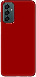 جراب خلفي متين بلون أحمر خالص من خاليس لهاتف Samsung Galaxy M23 - K208228