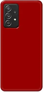 جراب خلفي متين بلون أحمر خالص من خاليس لهاتف Samsung Galaxy A52 5G - K208228