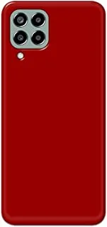 Khaalis Solid Color Red matte finish shell case back cover for Samsung Galaxy M33 5G - K208228