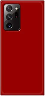 جراب خلفي بلون أحمر غير لامع من خاليس لهاتف Samsung Galaxy Note 20 Ultra - K208228