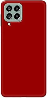 جراب خلفي متين بلون أحمر خالص من خاليس لهاتف Samsung Galaxy M53 5G - K208228