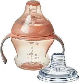 Tommee Tippee Closer To Nature, Bottle To Cup Transition, Orange