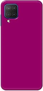 Khaalis Solid Color Purple matte finish shell case back cover for Samsung Galaxy M12 - K208234