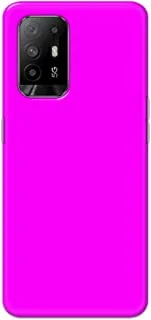 Khaalis Solid Color Pink matte finish shell case back cover for Oppo A93 - K208238