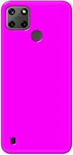 Khaalis Solid Color Pink matte finish shell case back cover for Realme C25Y - K208238