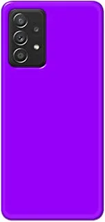 Khaalis Solid Color Purple matte finish shell case back cover for Samsung Galaxy A52s 5G - K208241