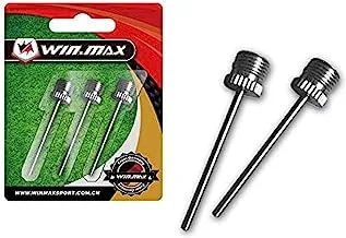 winmax WMY17124 Air Filling Needles,3 Pc, Silver