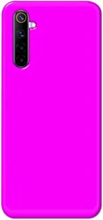 Khaalis Solid Color Pink matte finish shell case back cover for Realme 6 - K208238