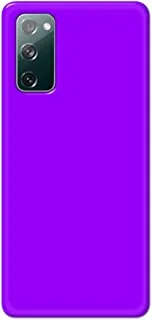 Khaalis Solid Color Purple matte finish shell case back cover for Samsung Galaxy S20 FE - K208241