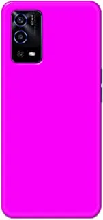 Khaalis Solid Color Pink matte finish shell case back cover for Oppo A55 - K208238