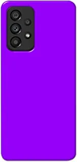 Khaalis Solid Color Purple matte finish shell case back cover for Samsung Galaxy A53 5G - K208241