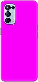 Khaalis Solid Color Pink matte finish shell case back cover for Oppo Reno5 Pro 5G - K208238