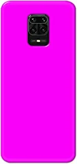 Khaalis Solid Color Pink matte finish shell case back cover for Xiaomi Redmi Note 9 Pro - K208238