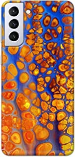 Khaalis Marble Print Multicolor matte finish designer shell case back cover for Samsung Galaxy S21 Plus - K208221