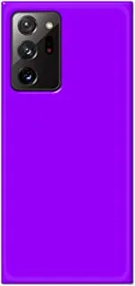 Khaalis Solid Color Purple matte finish shell case back cover for Samsung Galaxy Note 20 Ultra - K208241