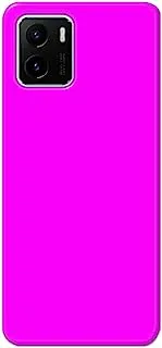 Khaalis Solid Color Pink matte finish shell case back cover for Vivo Y15s - K208238