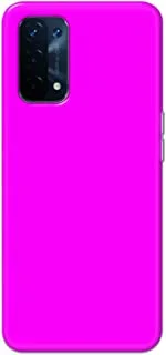 Khaalis Solid Color Pink matte finish shell case back cover for Oppo A74 5G - K208238