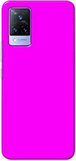 Khaalis Solid Color Pink matte finish shell case back cover for Vivo V21 - K208238