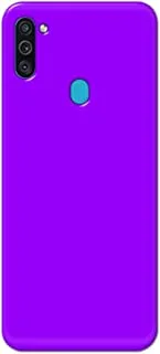 Khaalis Solid Color Purple matte finish shell case back cover for Samsung Galaxy M11 - K208241